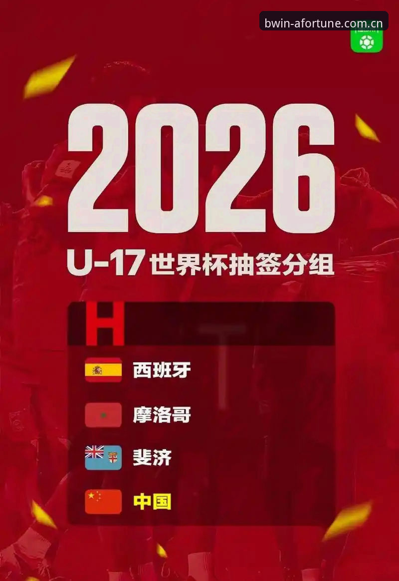 揭秘U17国足抽签结果：西班牙、摩洛哥、斐济同组，背后的晋级之路有多难？